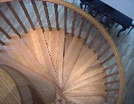 Large spiral staircase